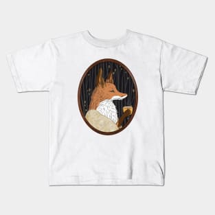 Lady Fox of the Black Forest Kids T-Shirt